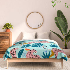 83 Oranges Cheetahs In Grapefruit Grove Comforter