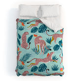83 Oranges Cheetahs In Grapefruit Grove Comforter