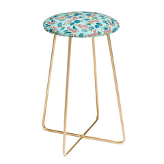 83 Oranges Cheetahs In Grapefruit Grove Counter Stool