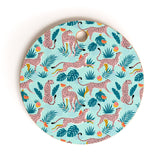 83 Oranges Cheetahs In Grapefruit Grove Cutting Board Round