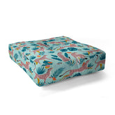 83 Oranges Cheetahs In Grapefruit Grove Floor Pillow Square