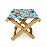 83 Oranges Cheetahs In Grapefruit Grove Folding Stool