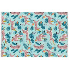 83 Oranges Cheetahs In Grapefruit Grove Outdoor Rug