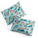 83 Oranges Cheetahs In Grapefruit Grove Pillow Shams