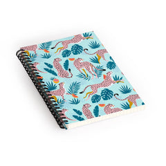 83 Oranges Cheetahs In Grapefruit Grove Spiral Notebook