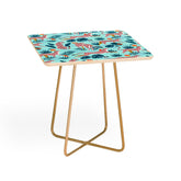 83 Oranges Cheetahs In Grapefruit Grove Side Table