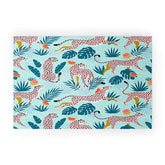 83 Oranges Cheetahs In Grapefruit Grove Welcome Mat