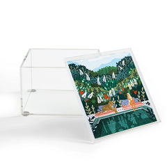 83 Oranges Chilling II Acrylic Box