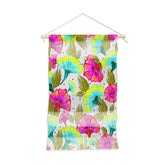 83 Oranges Ecstatic Floral Wall Hanging Portrait