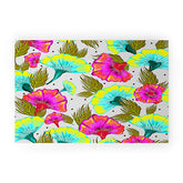 83 Oranges Ecstatic Floral Welcome Mat