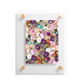 83 Oranges Eves Garden Floating Acrylic Print