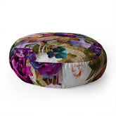 83 Oranges Eves Garden Floor Pillow Round