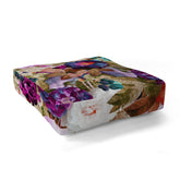 83 Oranges Eves Garden Floor Pillow Square
