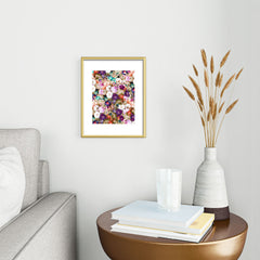 83 Oranges Eves Garden Metal Framed Art Print