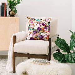 83 Oranges Eves Garden Throw Pillow