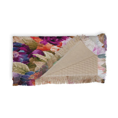 83 Oranges Eves Garden Throw Blanket