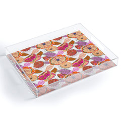 83 Oranges Fall Flora Acrylic Tray