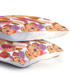 83 Oranges Fall Flora Pillow Shams