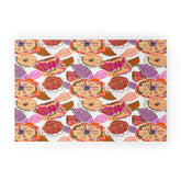 83 Oranges Fall Flora Welcome Mat