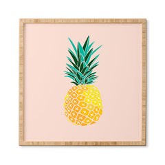 83 Oranges Finapple Framed Wall Art
