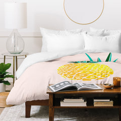 83 Oranges Finapple Duvet Cover