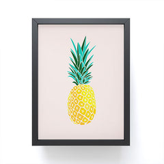 83 Oranges Finapple Framed Mini Art Print