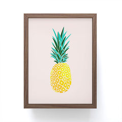 83 Oranges Finapple Framed Mini Art Print