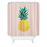 83 Oranges Finapple Shower Curtain