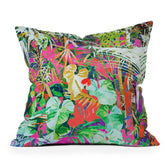 83 Oranges Find Me Where The Tropical Outdoor Throw Pillow