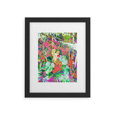 83 Oranges Find Me Where The Tropical Framed Art Print