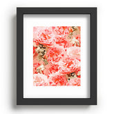 83 Oranges Fiona Floral Recessed Framing Rectangle
