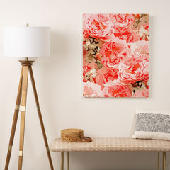 83 Oranges Fiona Floral Art Canvas