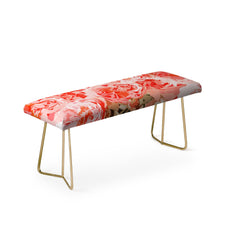 83 Oranges Fiona Floral Bench