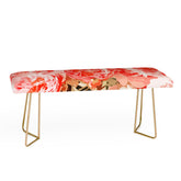 83 Oranges Fiona Floral Bench
