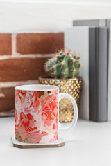 83 Oranges Fiona Floral Coffee Mug