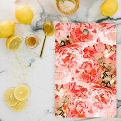 83 Oranges Fiona Floral Cutting Board Rectangle