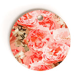 83 Oranges Fiona Floral Cutting Board Round