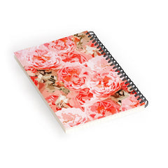 83 Oranges Fiona Floral Spiral Notebook