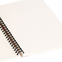 83 Oranges Fiona Floral Spiral Notebook