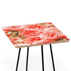 83 Oranges Fiona Floral Side Table