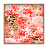 83 Oranges Fiona Floral Square Tray