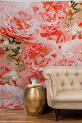 83 Oranges Fiona Floral Tapestry