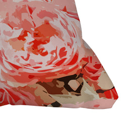 83 Oranges Fiona Floral Throw Pillow