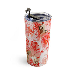 83 Oranges Fiona Floral Travel Mug