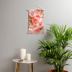 83 Oranges Fiona Floral Wall Hanging Portrait
