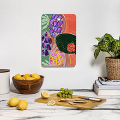 83 Oranges Fish Market Cutting Board Rectangle