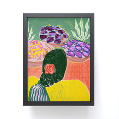 83 Oranges Fish Market Framed Mini Art Print