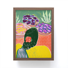 83 Oranges Fish Market Framed Mini Art Print