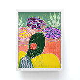 83 Oranges Fish Market Framed Mini Art Print