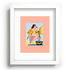 83 Oranges Fishy Shananigans Art Recessed Framing Rectangle